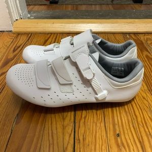 Shimano Spin Indoor Cycling Shoes in White